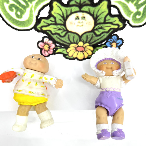 Vintage 1984 Cabbage Patch Kids Posable Figurines Lot of 15 - Picture 5 of 13